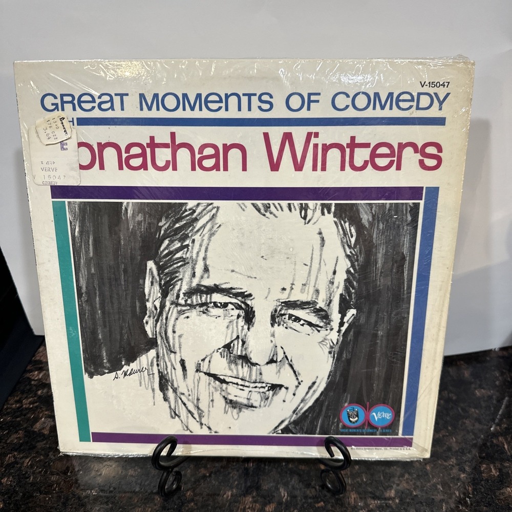 Jonathan Winters Great Moments of Comedy 1964 Verve LP Vinyl Record V-15047 New